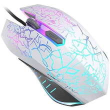 Wired Mouse, VersionTech Wired Gaming Mice with 2400 DPI, 6 Buttons for Computer PC Laptop, USB Wired Mouse 4 Adjustable DPI Levels with 7 Auto Chan