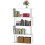 Homcom HOMCOM Wooden S-Shaped Storage Display Unit - White 8