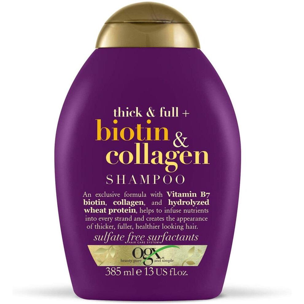 (Shampoo) OGX Biotin & Collagen Hair Sulfate Free Shampoo