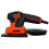 Black + Decker BLACK+DECKER KA2500K-GB Next Generation Mouse Sander with Kit Box and 9-Accessories, 120 W 6