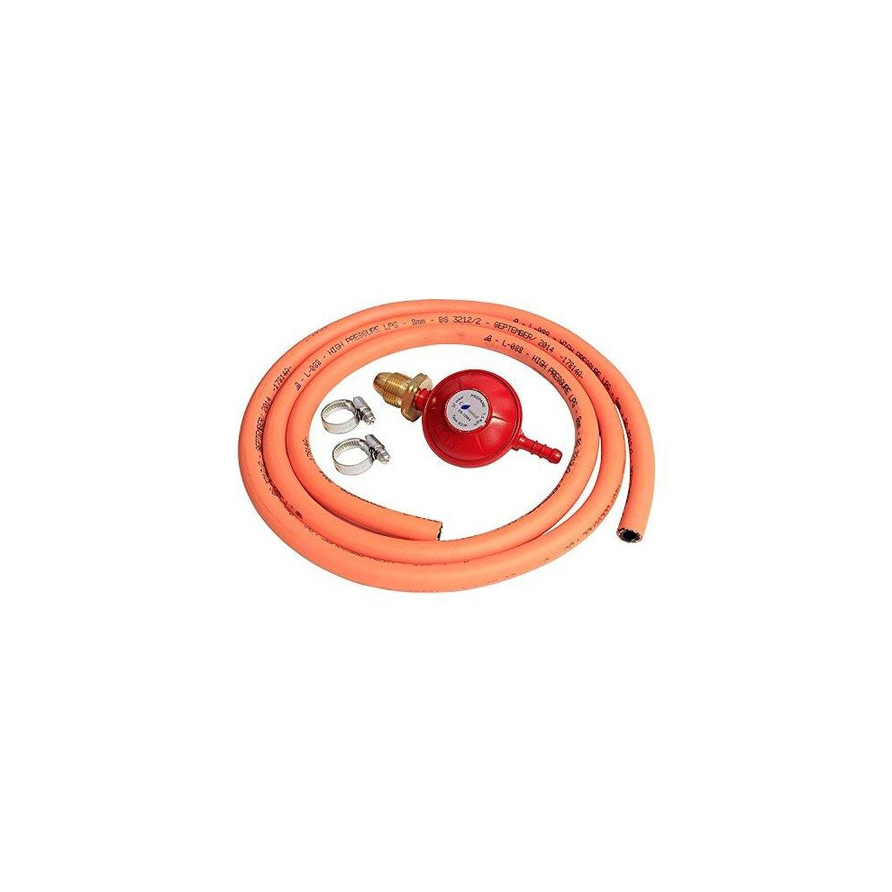 Propane Regulator, Hose & Clip Kit