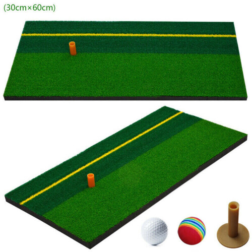 Golf Mat Golf Training Aids Grass Practicing Backyard Hitting Mat