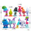 12pcs Trolls Magisches Haar Mohnzweig Elf Figur Spielzeug 2