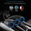 12V 3 WAY MULTI SOCKET CAR CIGARETTE LIGHTER SPLITTER 3 USB PLUG CHARGER PHONE 9