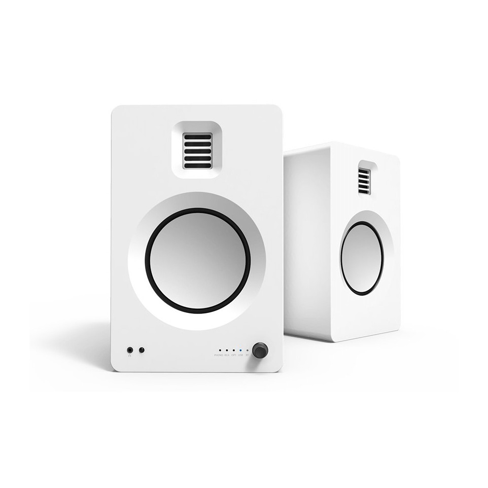 Photos - Speakers Kanto   TUK Powered Bookshelf  (Matte White)