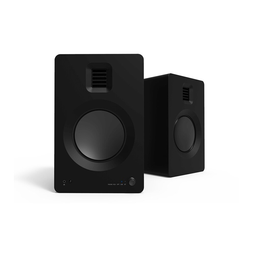 Nearly New - Kanto TUK Powered Bookshelf Speaker System - Matte Black - Image 3
