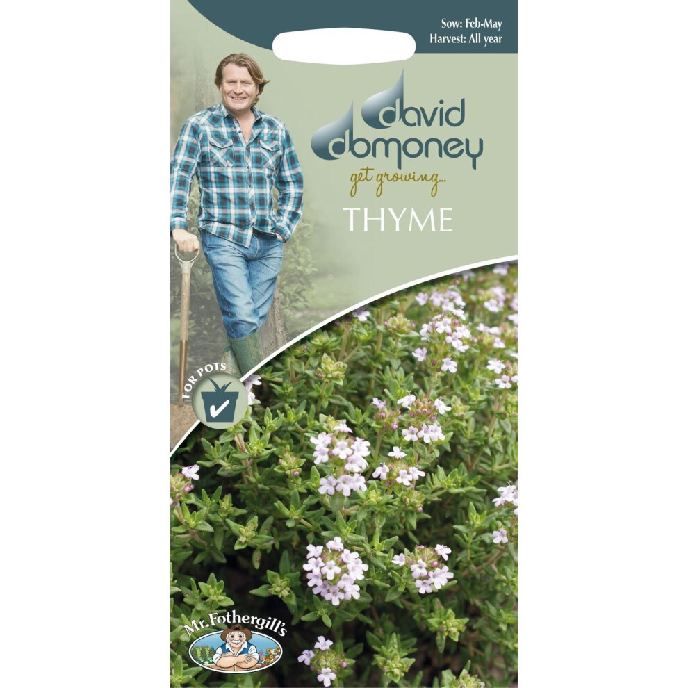 Mr Fothergills - Herb - David Domoney - Thyme seeds