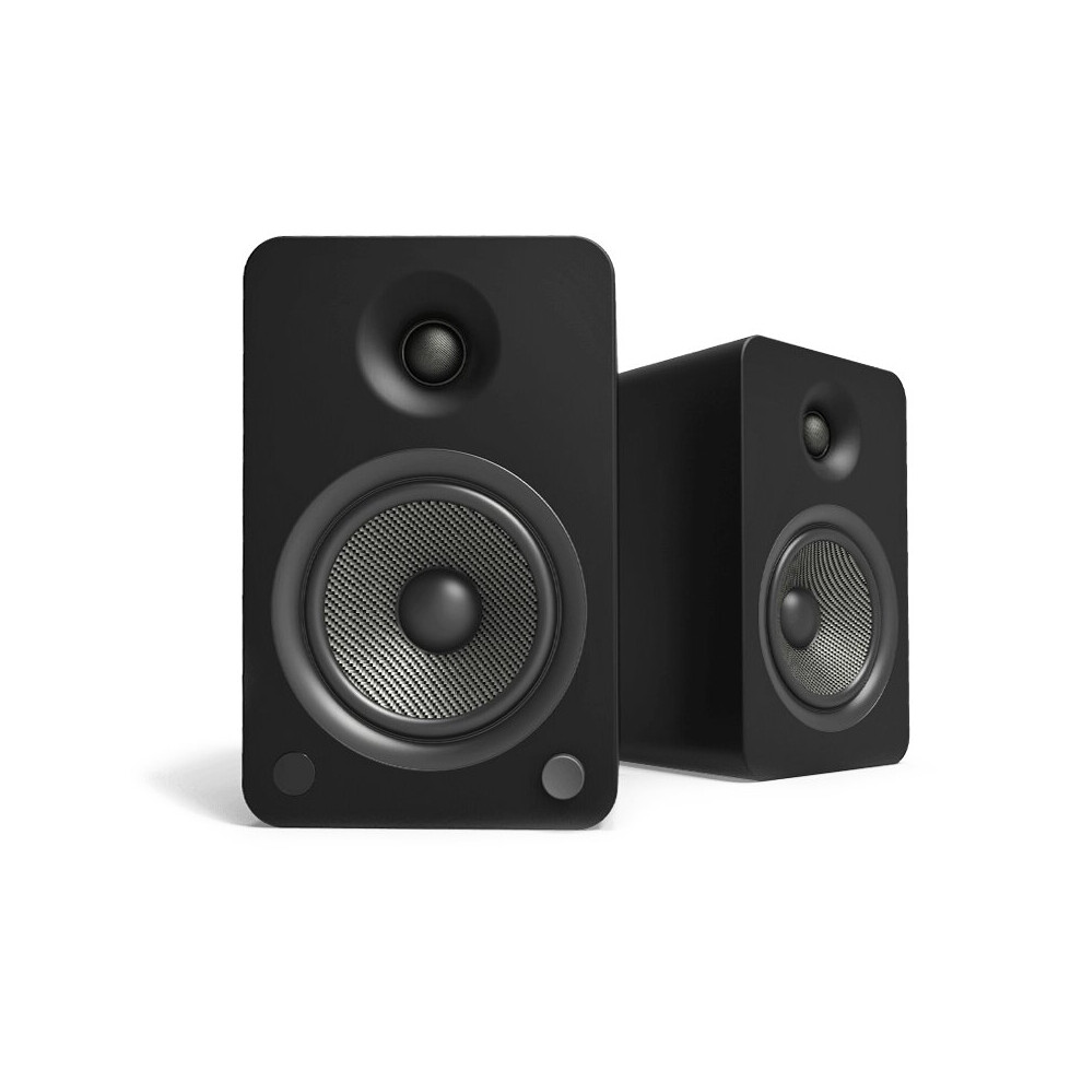 (Matte Black) Kanto YU6 Powered Bookshelf Speakers