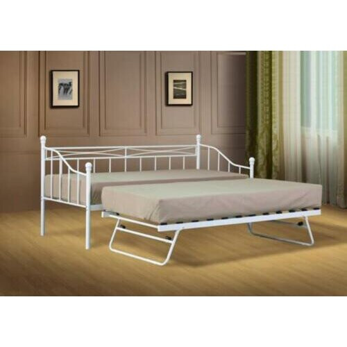 Comfy Living (3ft Single) Alicia Metal Trundle Only