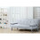 Comfy Living (Silver) Naples Crushed Velvet Sofa Bed 1