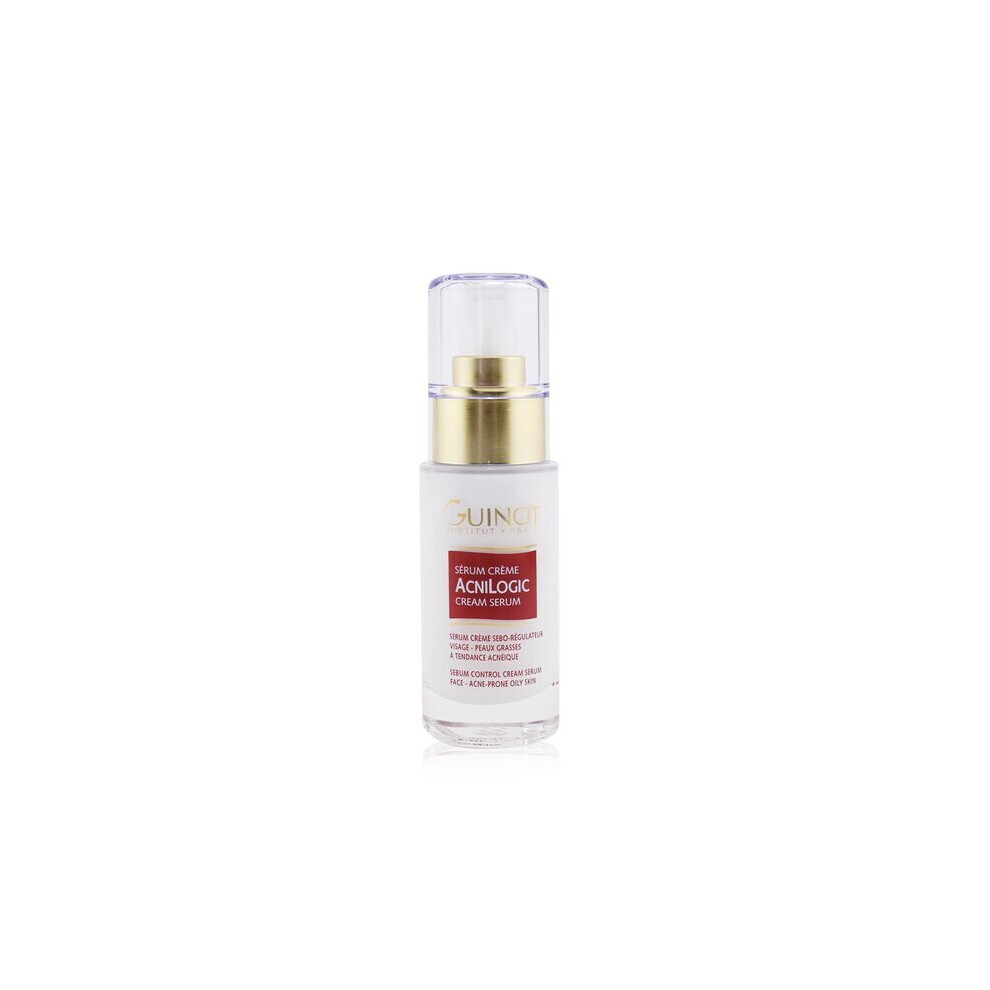 Photos - Other Cosmetics Guinot Acnilogic Cream Serum - Sebum Control Cream Serum For Face - 30ml/0.88oz (for Acne-prone Oily Skin)