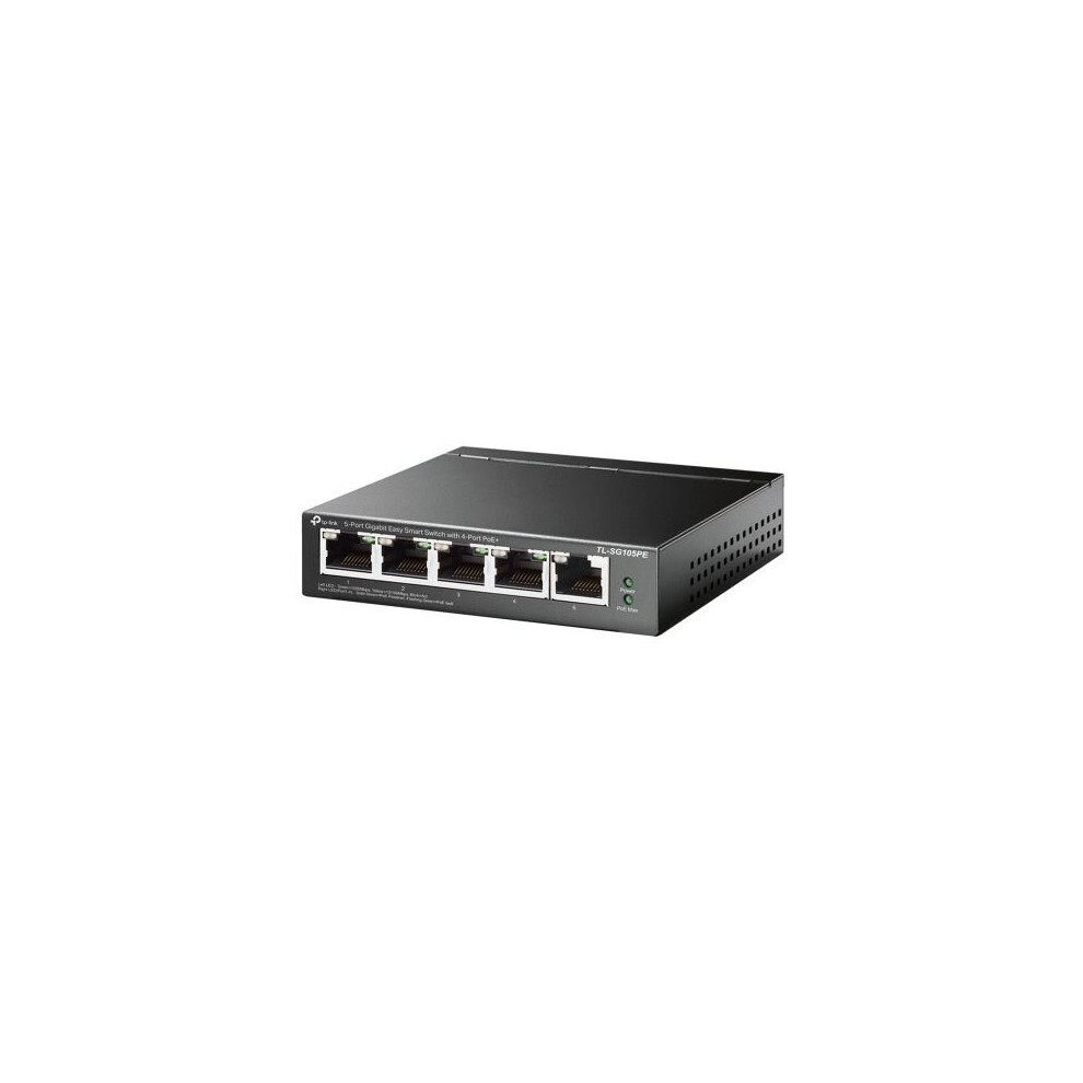 Tp-Link TL-SG105PE 5- Port Gigabit Poe Easy Smart Switch 4-Port Poe Steel C TL-SG105PE