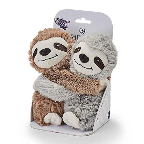 Warmies Warm Hugs Sloths (530 g) - Microwaveable Plush with French Lavender Scent - EAN 5060075686702