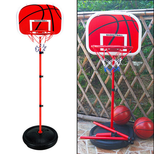 Einstellbare 170cm Kinder Basketball Back Board Hoop Set Kinder Geschenk 1
