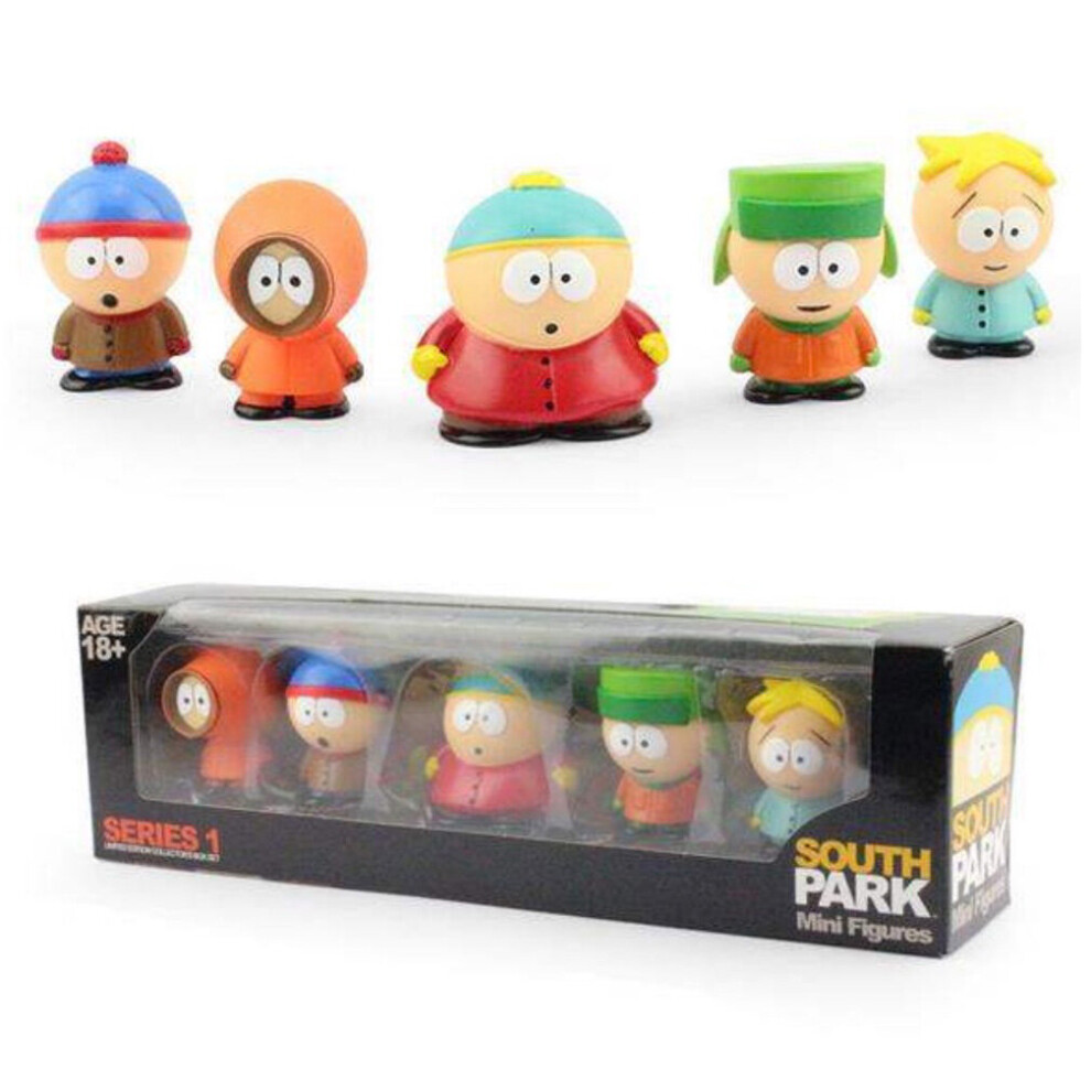 5pcs South Park kenny Eric Figure Toy Collection