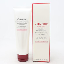 Klärender Reinigungsschaum von Shiseido für Unisex - 4,6 oz Reiniger