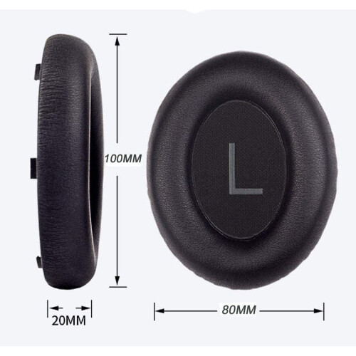 Ear Cushion Kit for Bose NC 700 Headphones Replacement EarPads Black Covers 2