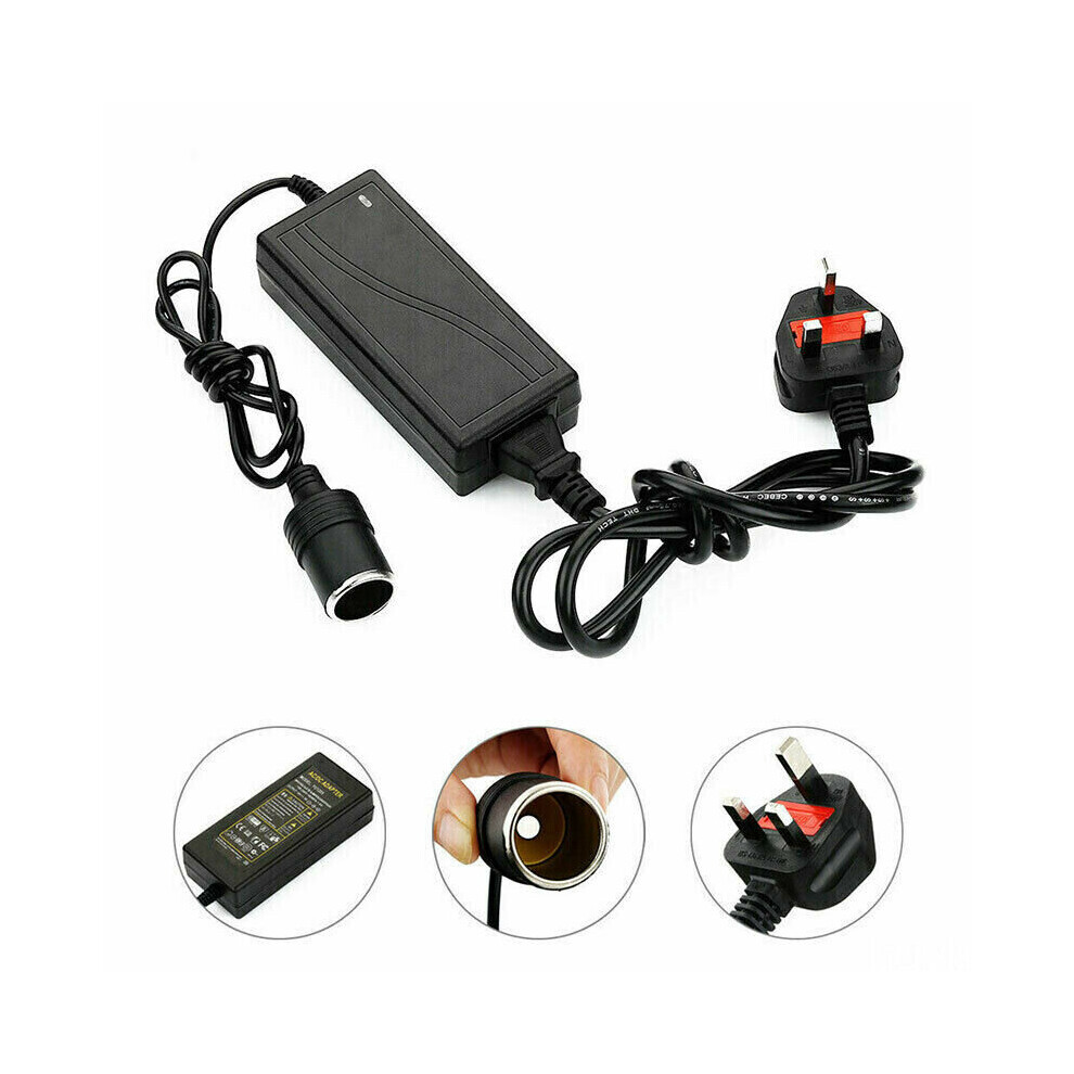 AC/DC Car Cigarette Lighter Socket 60W Power Adapter Converter Cable