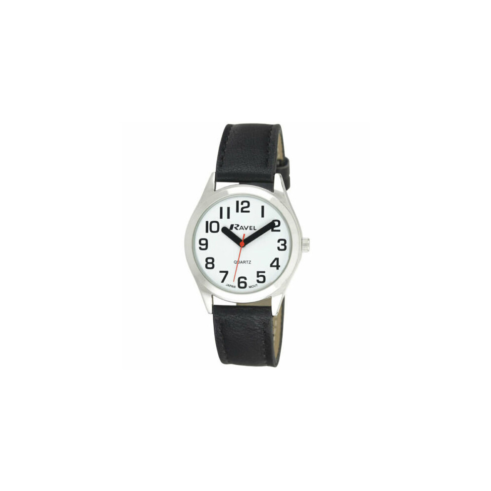 Ladie Easy Read Watch With Super Bold Hands By Ravel Model R0125.01.2