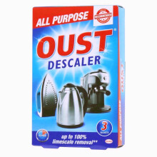 OUST All Purpose Descaler Kettle Steam Iron Coffee Machine 25ml Sachets x 3