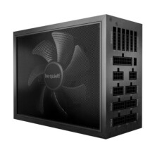 Leise sein! 1200W Dark Power Pro 12 Netzteil, voll modular, Fluid Dynamic Fan, 80+ Titan, voll digitale Steuerung, rahmenloses Lüfterkonzept