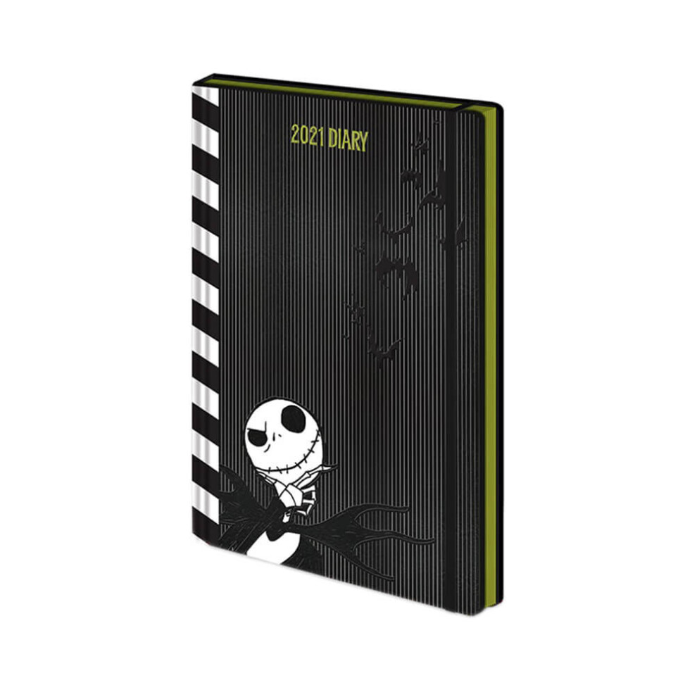 The Nightmare Before Christmas Jack Skellington 2021 Diary