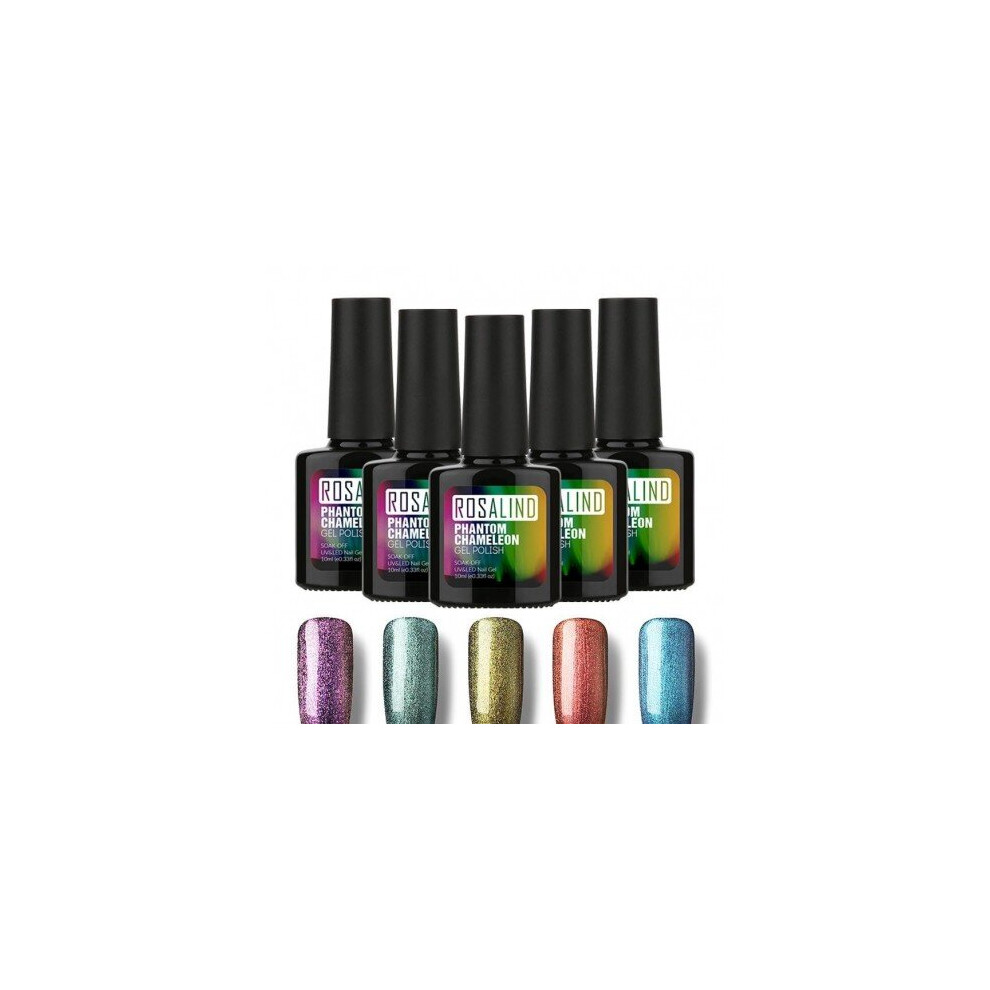 Watanablemarket Rosalind 10Ml Cool Handsome Style Nail Gel Polish Uv Led Nail Art Gel Nail Polish Professional Permanent Nail Extension Tslm1