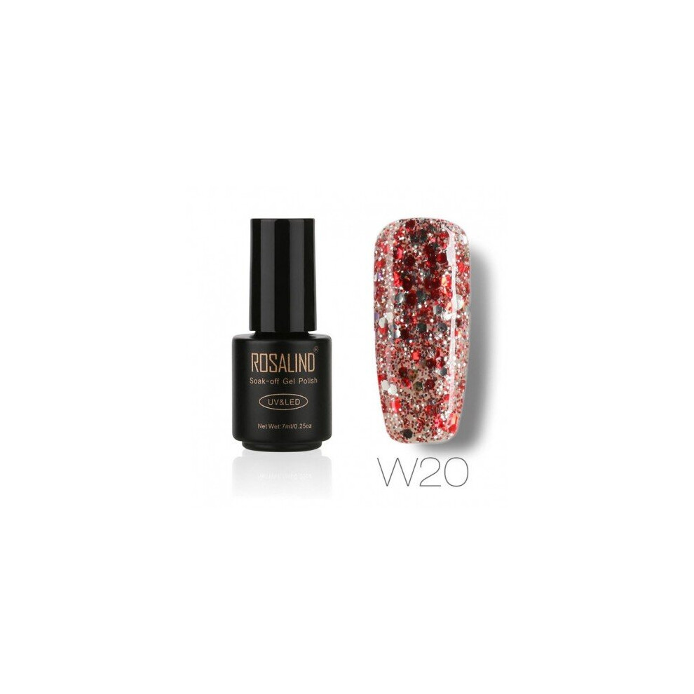 Watanablemarket Drop Ship Rosalind 7Ml Gel Nail Polish Nail Art Nail Gel Polish Uv Led Gel Polish Semi Permanent Varnish A17