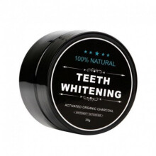 New Arrival Teeth Whitening Powder Natural Organic Activated Charcoal Bamboo Toothpaste Plaque Tartar Removal Coffee Stains
