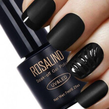 Rosalind 1pcs Matt Top Coat Nail Art UV Gel Polish 7ml Matte Top Coat LED UV Soak Off UV Gel Polish