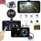 4" Car Camera Recorder Dual Front and Rear HD 1080P Dash Cam Night Vision 2
