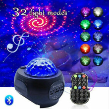 (Mehrfarbig) Weihnachtsdekoration Vorhang Lichterkette 12 Sterne Xmas Party Hochzeit Plug in