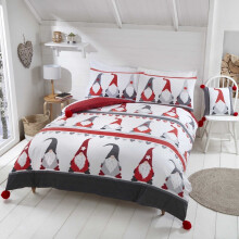 (Single) Festive Gonks Duvet Set
