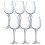 (350Ml, 6) Crystal D'arques Wine Glasses | Clear Stemmed Glasses 1