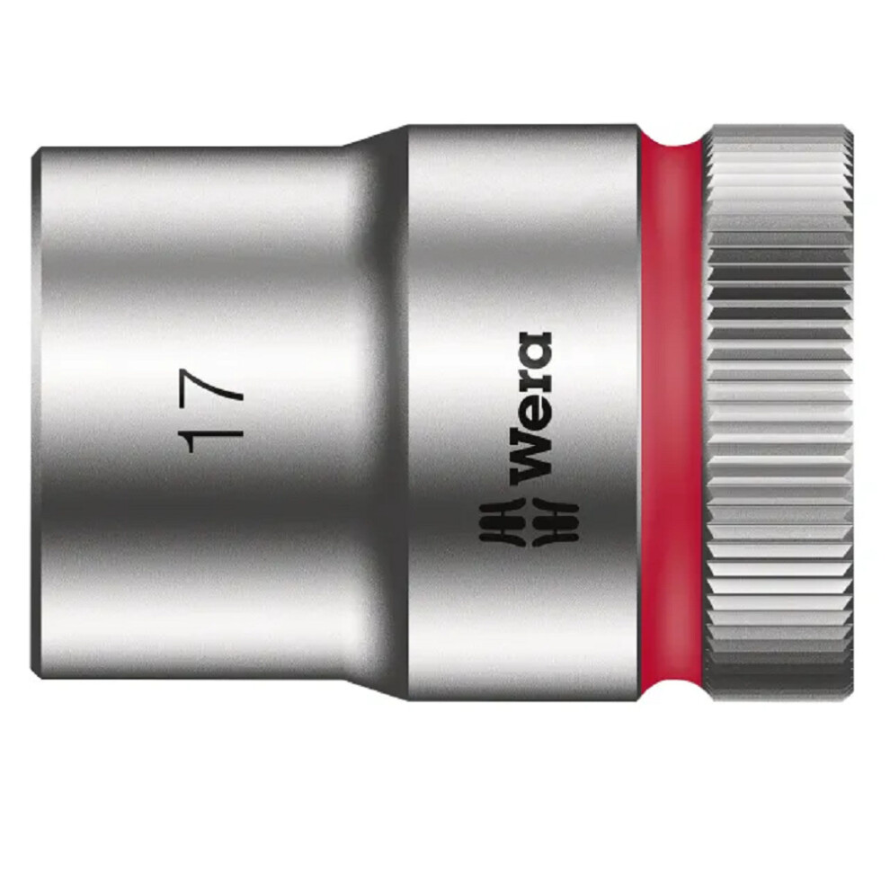 Wera 003608 Zyklop Socket 1/2in Drive 17mm