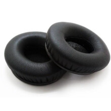 Genuine Leather Ear Pads for Beats By Dre Solo3 Solo3 Wireless Earphones Black
