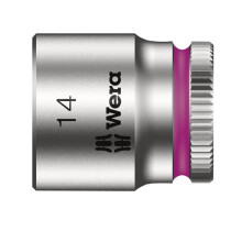Wera 003513 Zyklop Socket 1/4in Drive 14mm