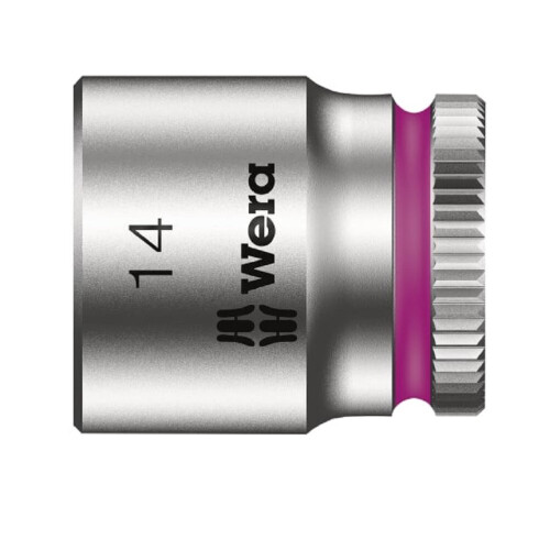 Wera Wera 003513 Zyklop Socket 1/4in Drive 14mm