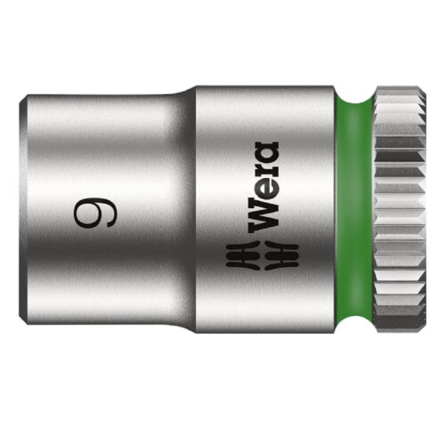 Wera Wera 003508 Zyklop Socket 1/4in Drive 9mm