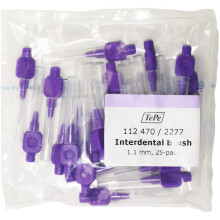TEPE PURPLE INTERDENTAL BRUSH 1.1MM 25 PACK