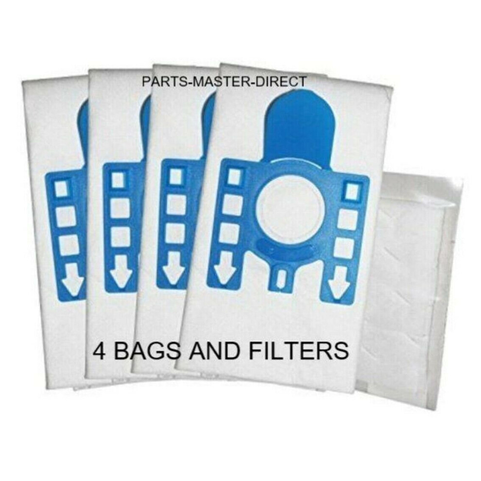 Fits Miele GN Complete C3 Cat&Dog PowerLine SGEE1 Vacuum Cleaner Bags 4 Pack