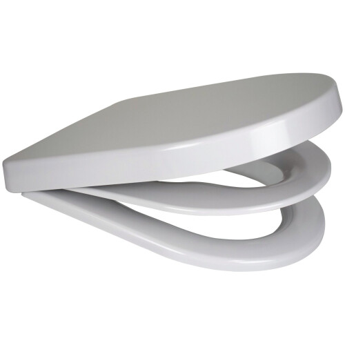 EUROSHOWERS D Shape Potty Training Toilet Seat / 2 in 1 Multi Seat / Quick Release