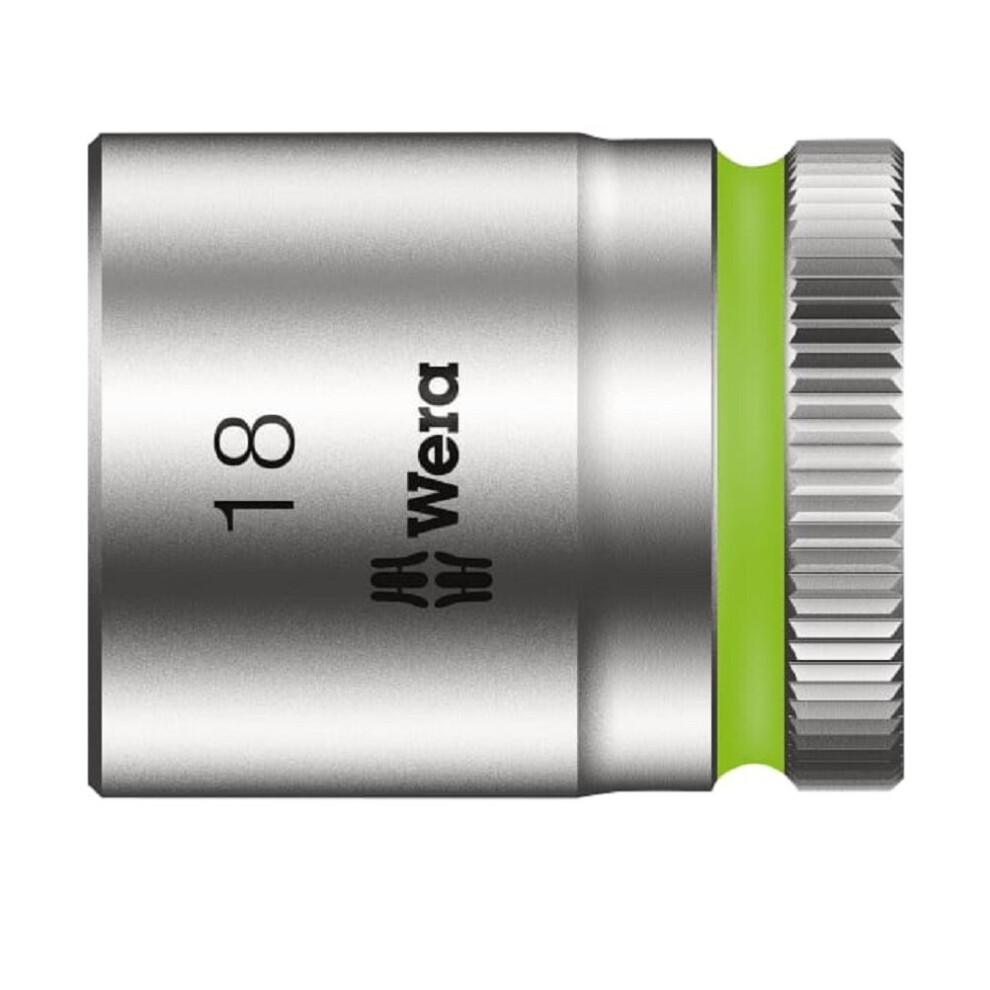 Wera 003563 Zyklop Socket 3/8in Drive 18mm