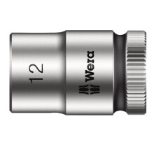 Wera 003557 Zyklop Socket 3/8in Drive 12mm