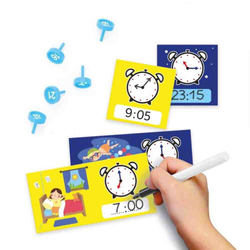 Quercetti Play Montessori Primo Clock 4+ Years 2