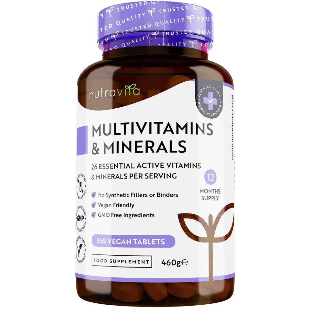 Multivitamins & Minerals - 365 Vegan Multivitamin Tablets