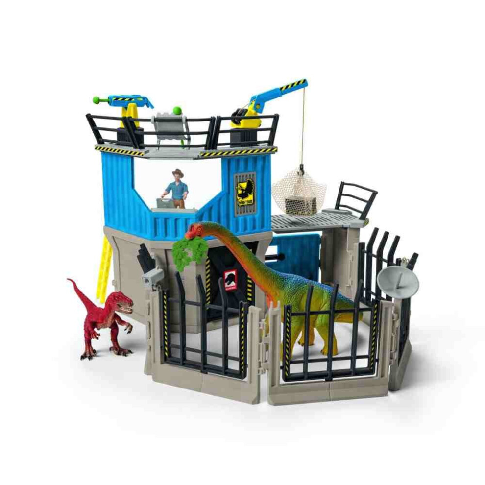 Schleich Large Dino Research Station Children Dinosaurs Toy