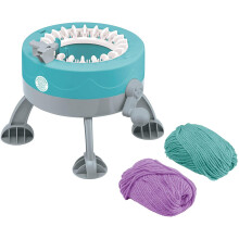 Knitting Circle Knitting Station Small Machine, Knit Gloves, Hats and Scarves