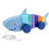 Orange Tree Toys Shark Pull Along 2