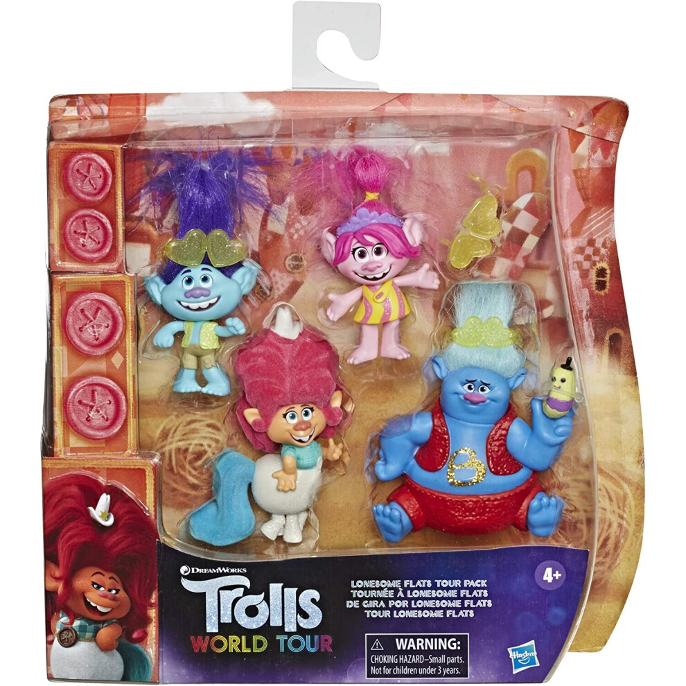 Hasbro Trolls Lonesome Flats Tour Pack (5 Figures)